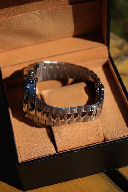 Seiko Mod Nautilus Black Open Heart
