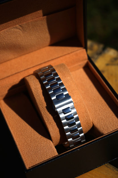 Seiko Mod Nautilus Black Open Heart