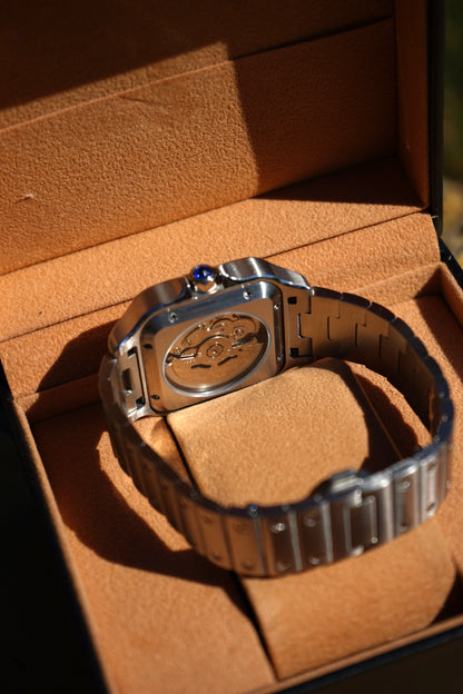 Seiko Mod Santos Classic White