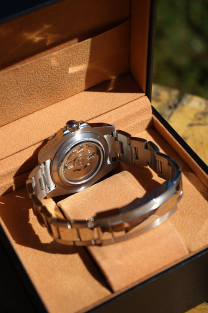 Seiko Mod Yachtmaster Silver