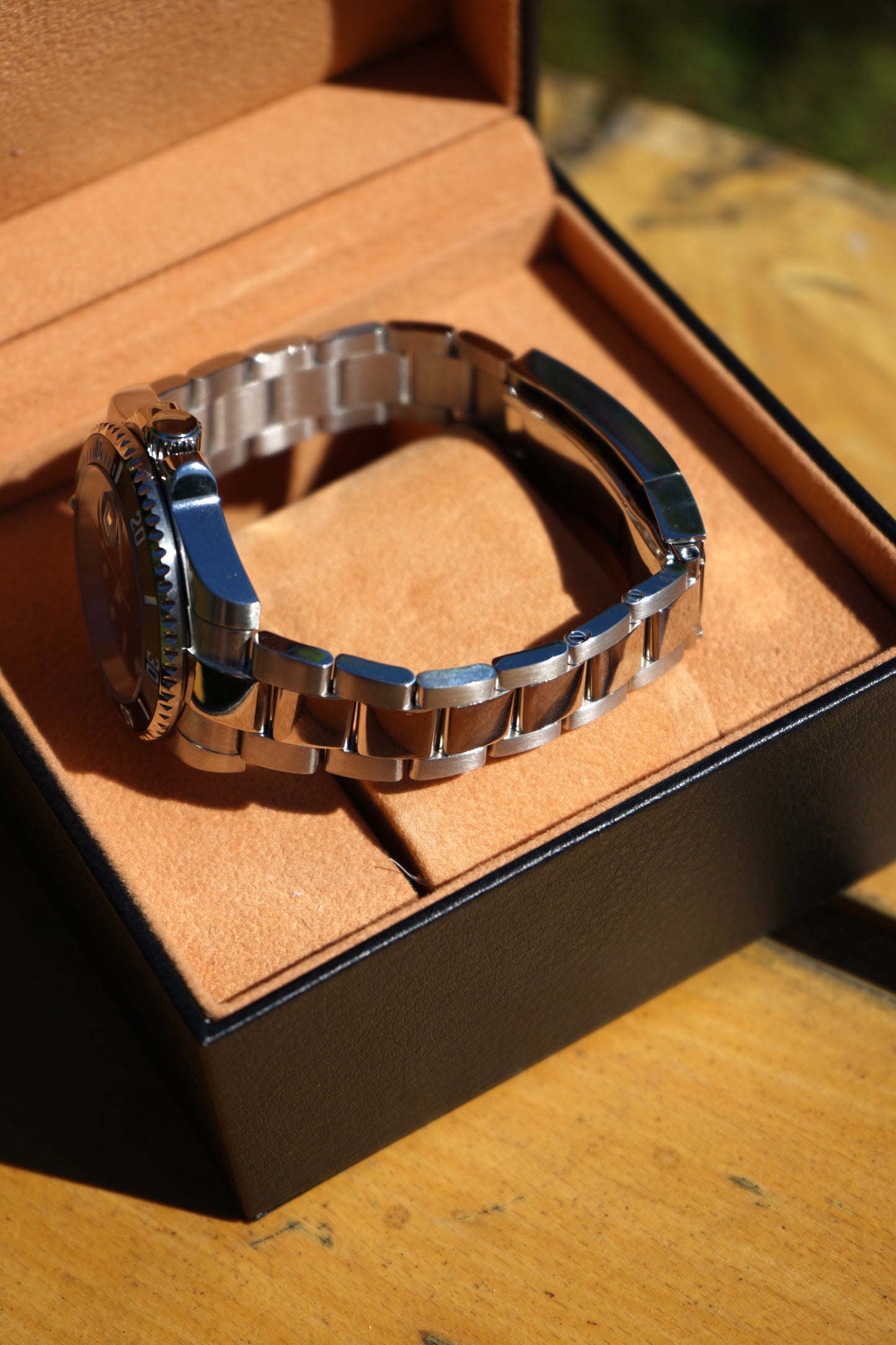 Seiko Mod Submariner Black