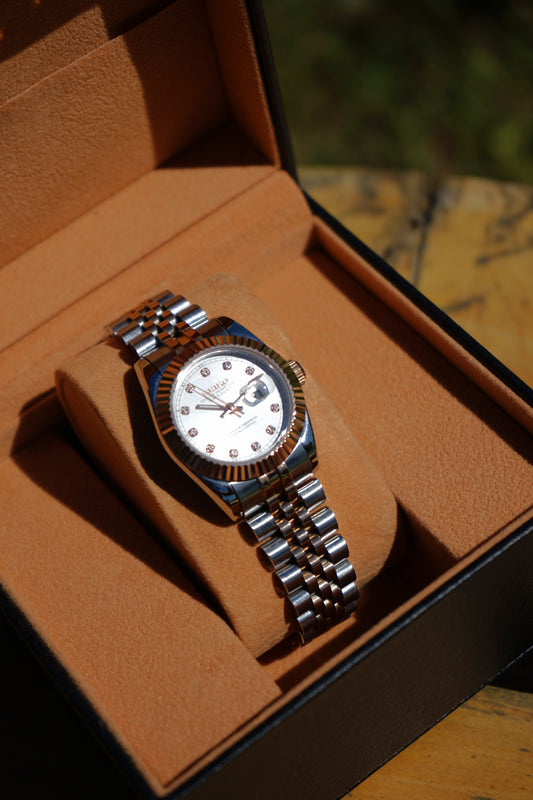 Seiko Mod Datejust  Bi-Color Rosegold (Dámské)