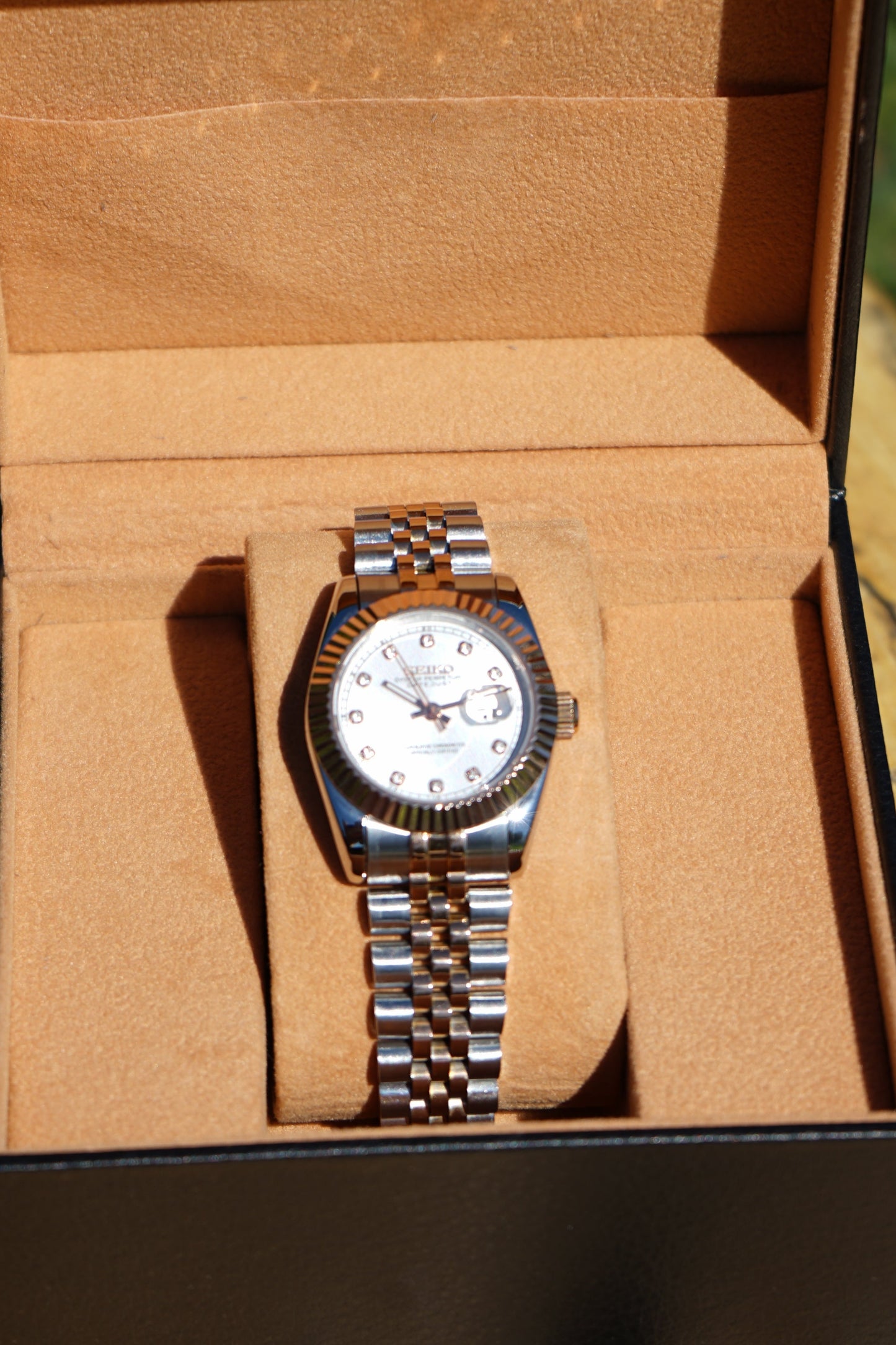 Seiko Mod Datejust  Bi-Color Rosegold (Dámské)
