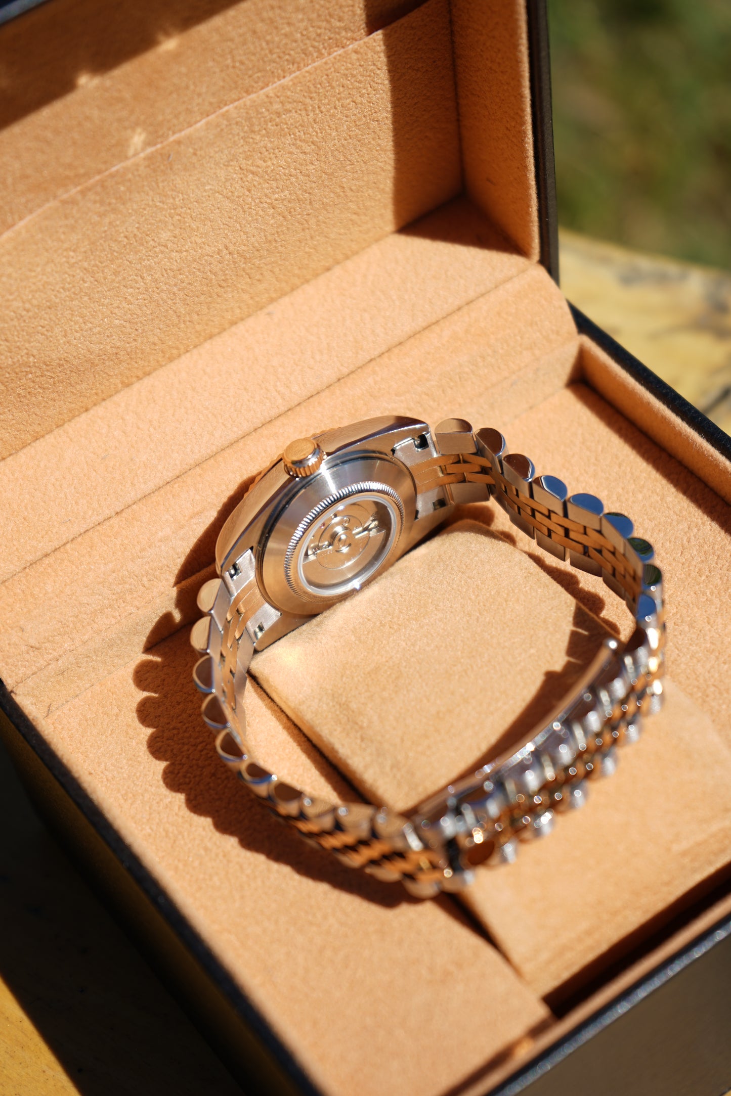 Seiko Mod Datejust  Bi-Color Rosegold (Dámské)
