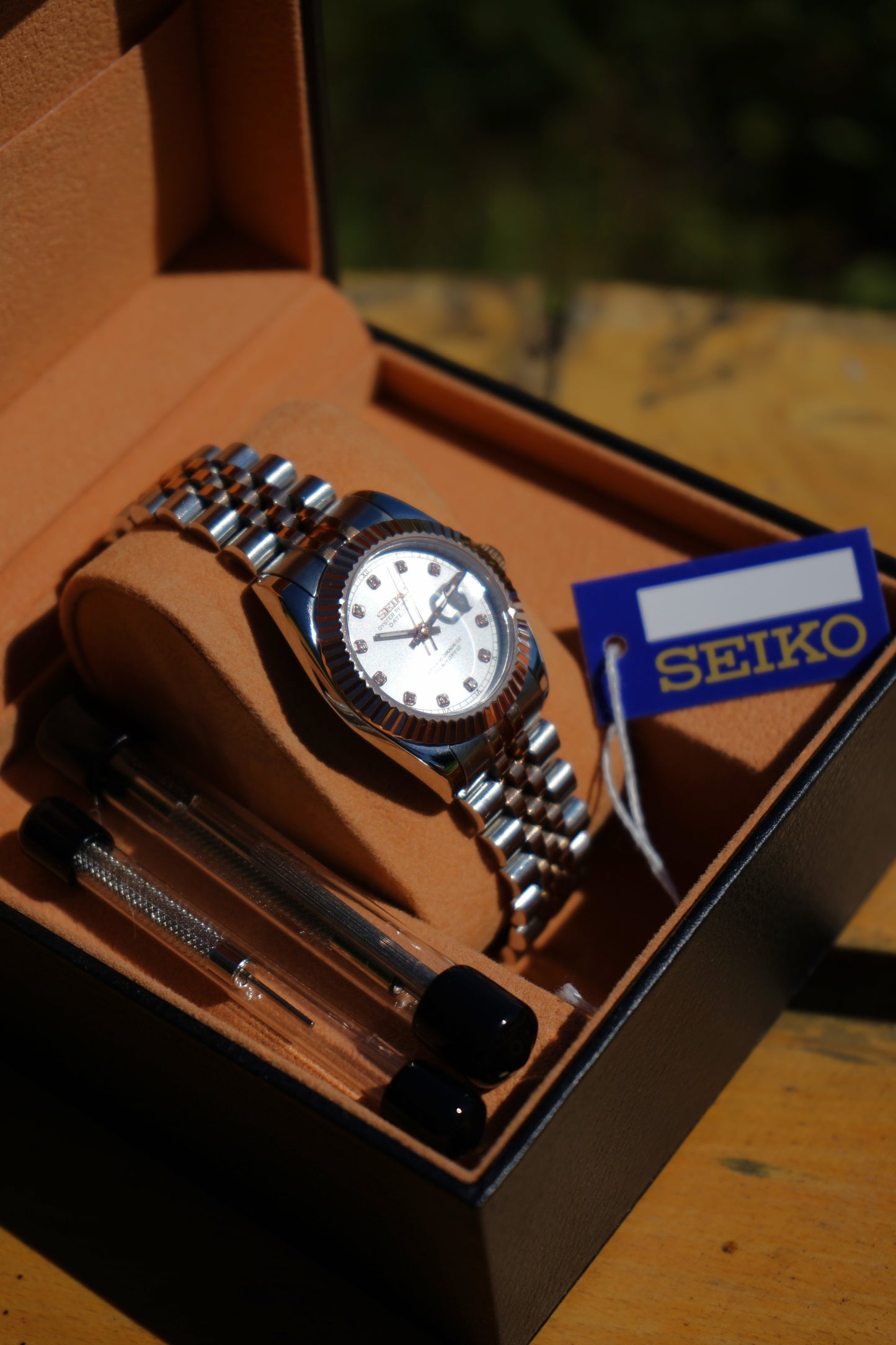 Seiko Mod Datejust  Bi-Color Rosegold (Dámské)