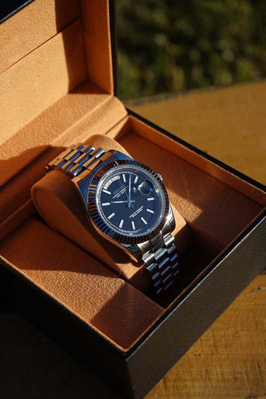 Seiko Mod Day - Date Classic Black