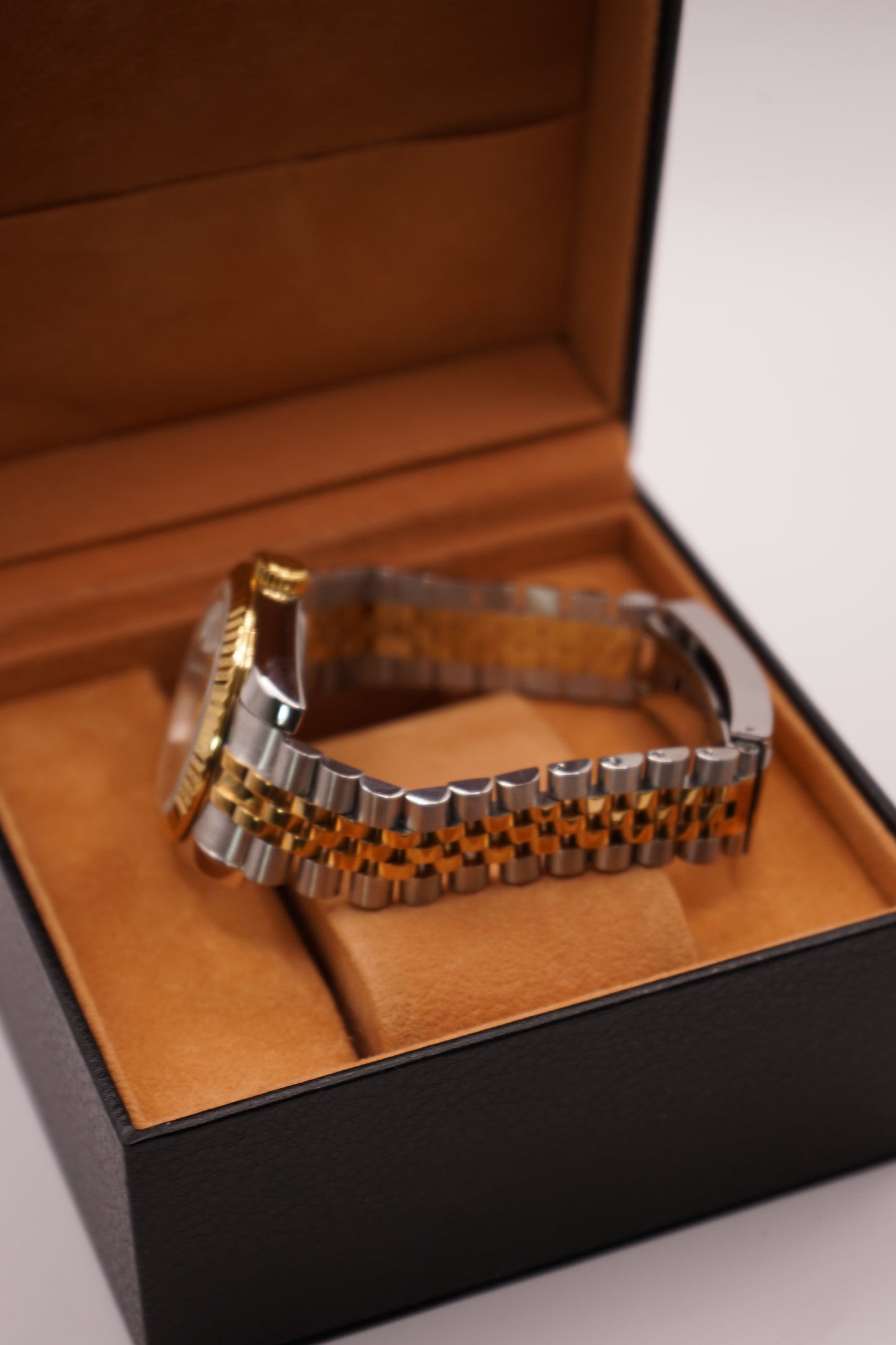 Seiko Mod Datejust Bi-Color Yellow Gold Arabic