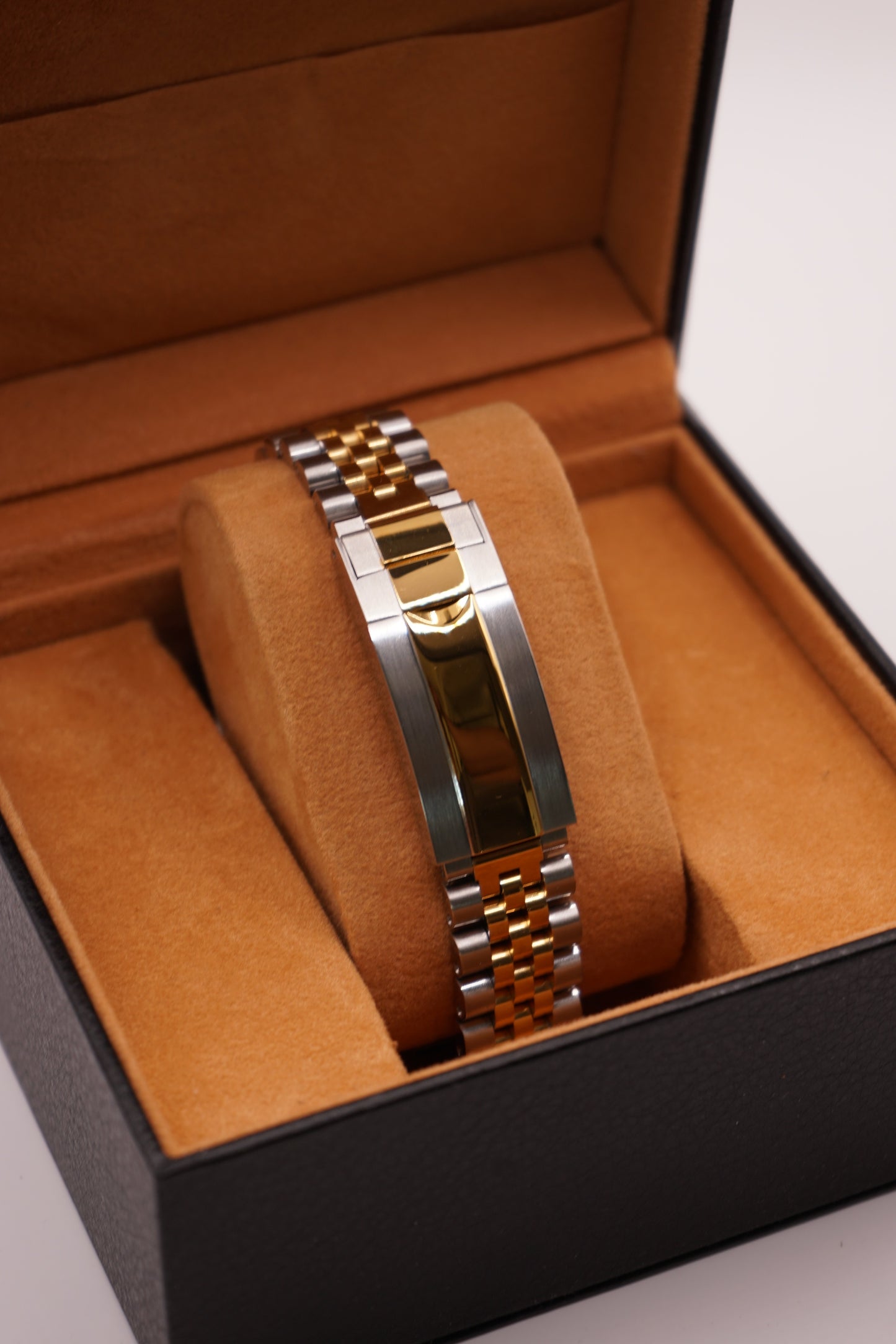 Seiko Mod Datejust Bi-Color Yellow Gold Arabic