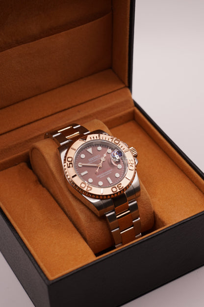Seiko Mod Yacht Master Root Beer
