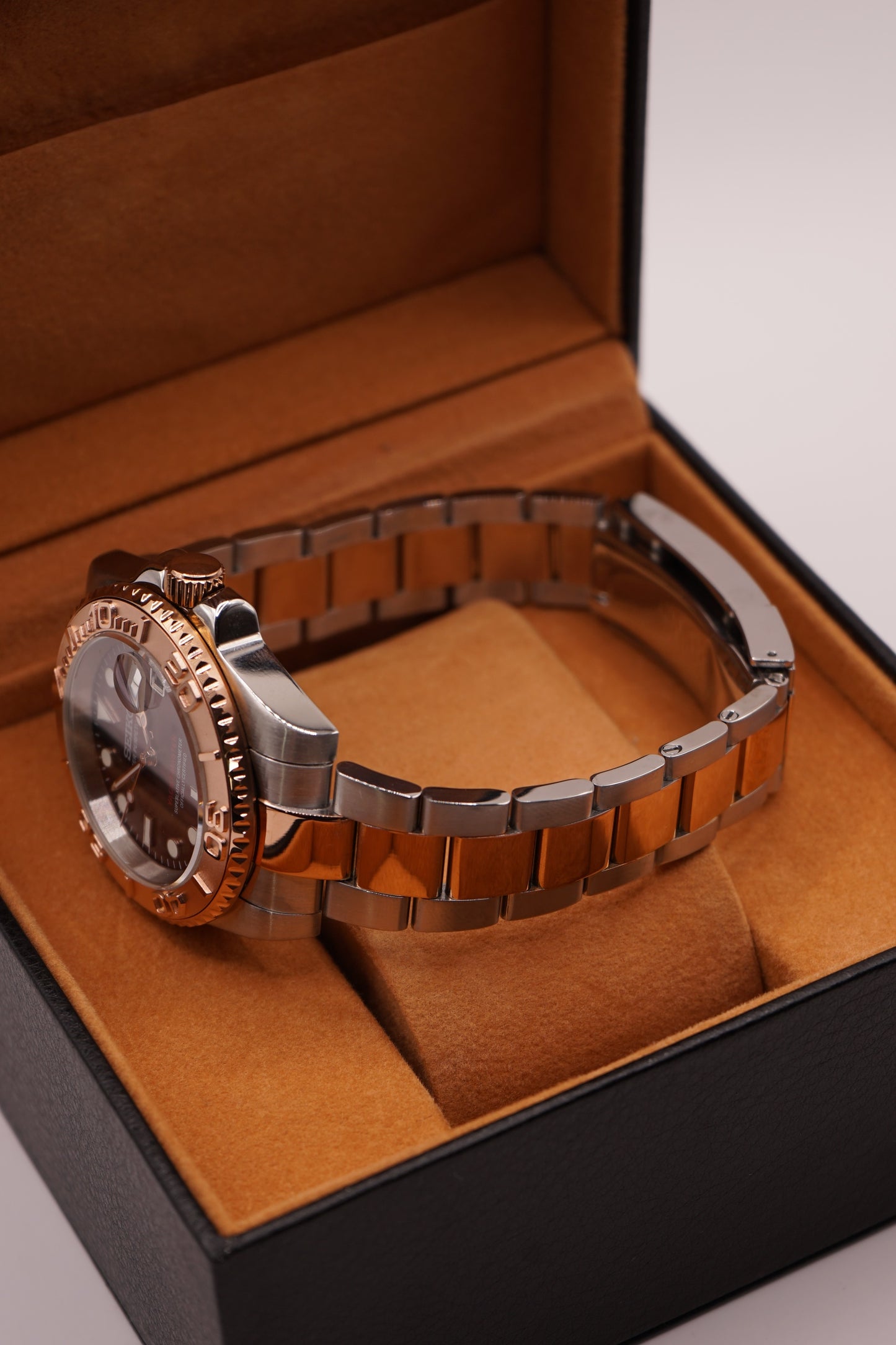 Seiko Mod Yacht Master Root Beer