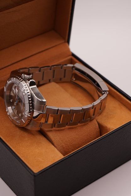 Seiko Mod Yachtmaster Silver