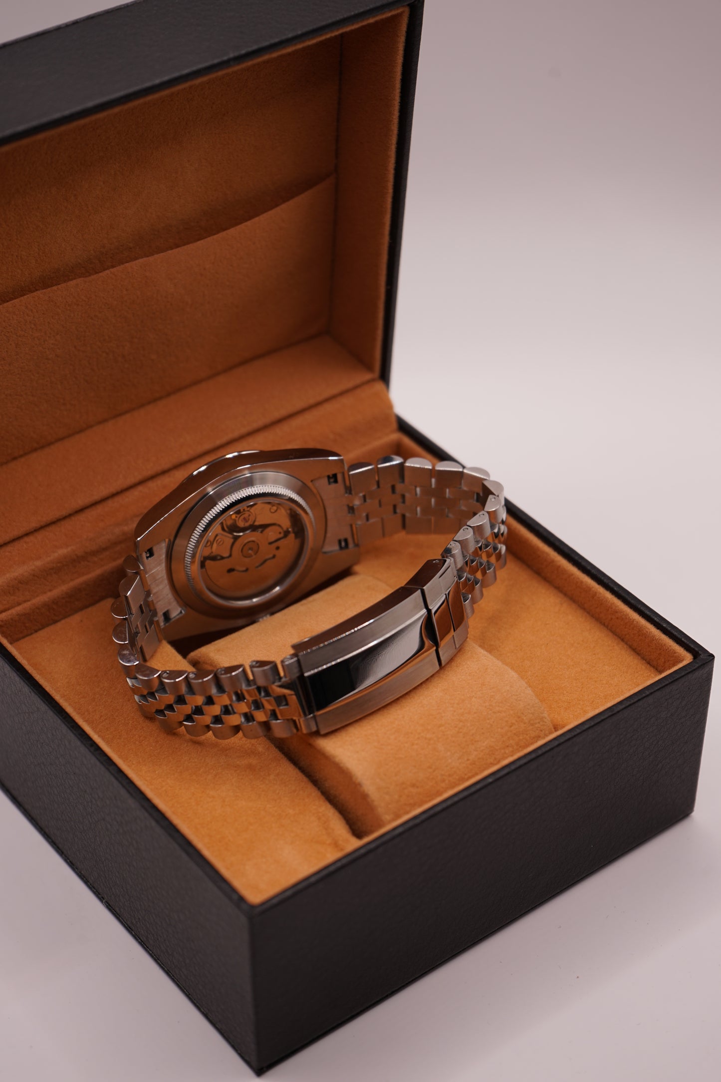 Seiko Mod Datejust Textured Blue
